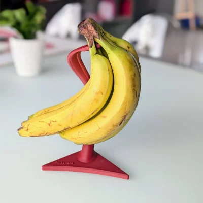 Support banane stable avec un seul fruit, technologie zéro contact